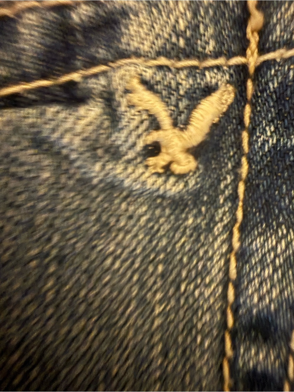 American Eagle Outfitters Light Blue Denim Short Overalls Large - Picture 9 of 9